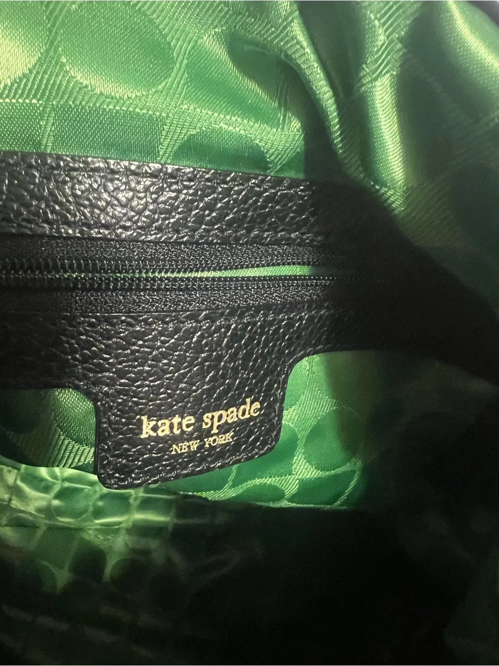 kate spade sleek black